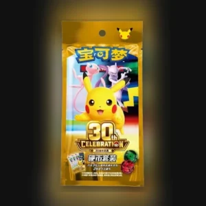 Pokemon 30th Celebration Metal Coin Set